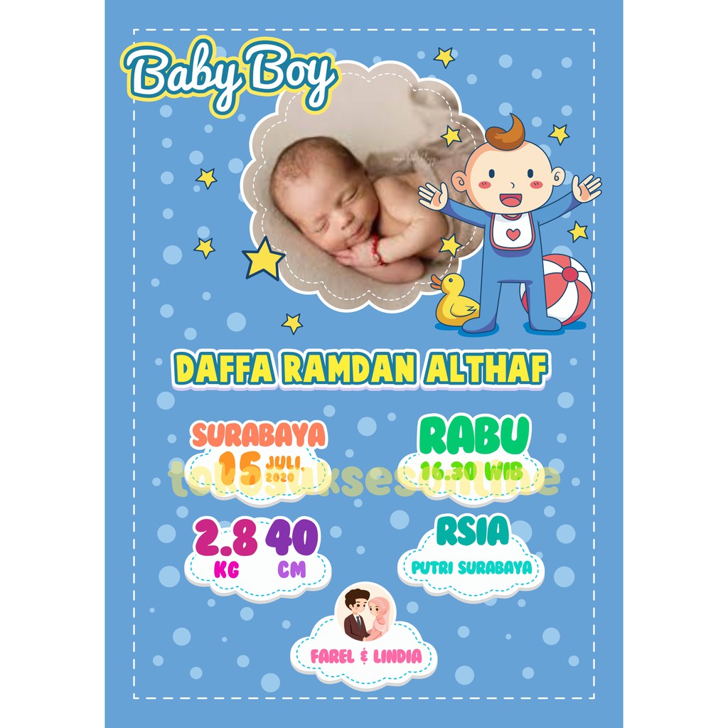 Detail Biodata Bayi Baru Lahir Nomer 49