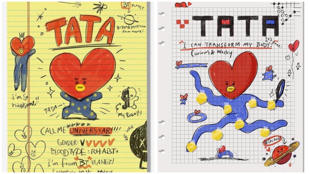 Detail Biodata Bt21 Nomer 56