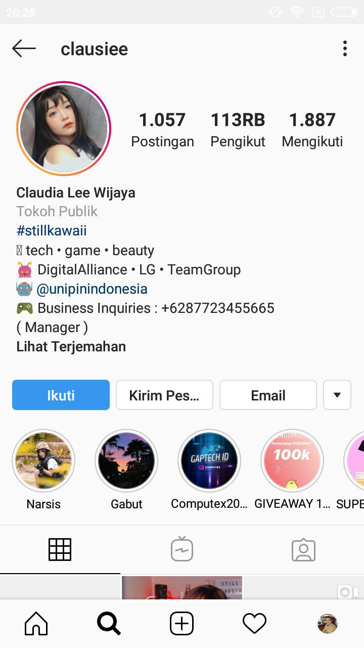 Detail Biodata Di Ig Keren Nomer 9