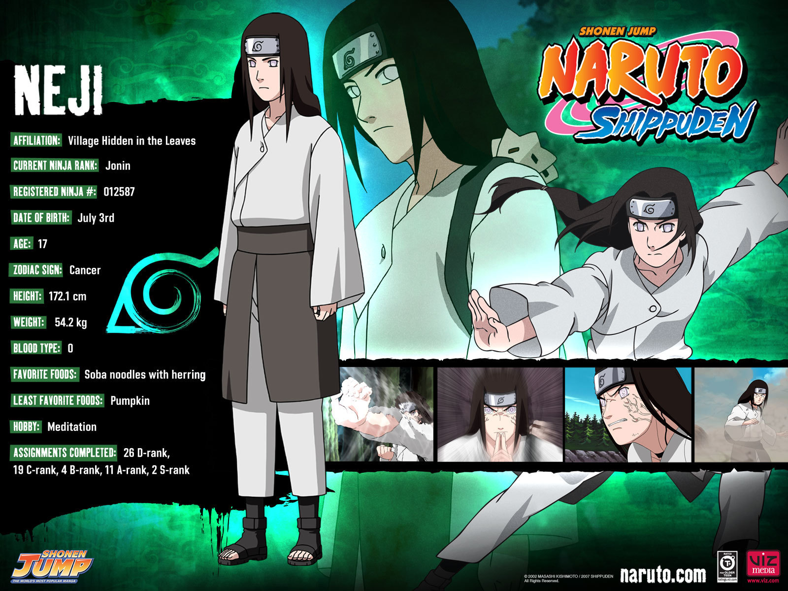 Detail Biodata Karakter Naruto Nomer 27