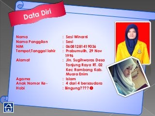 Detail Biodata Power Point Nomer 18