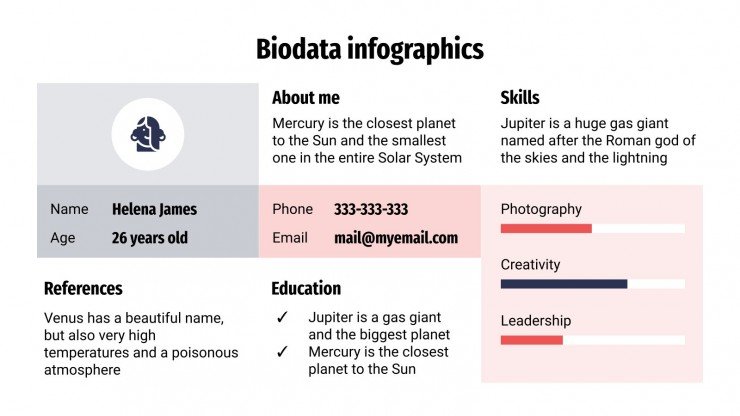 Detail Biodata Power Point Nomer 23