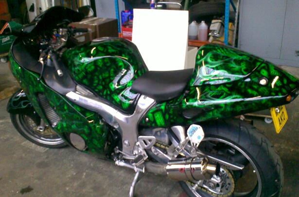 Detail Biohazard Motorcycle Nomer 33