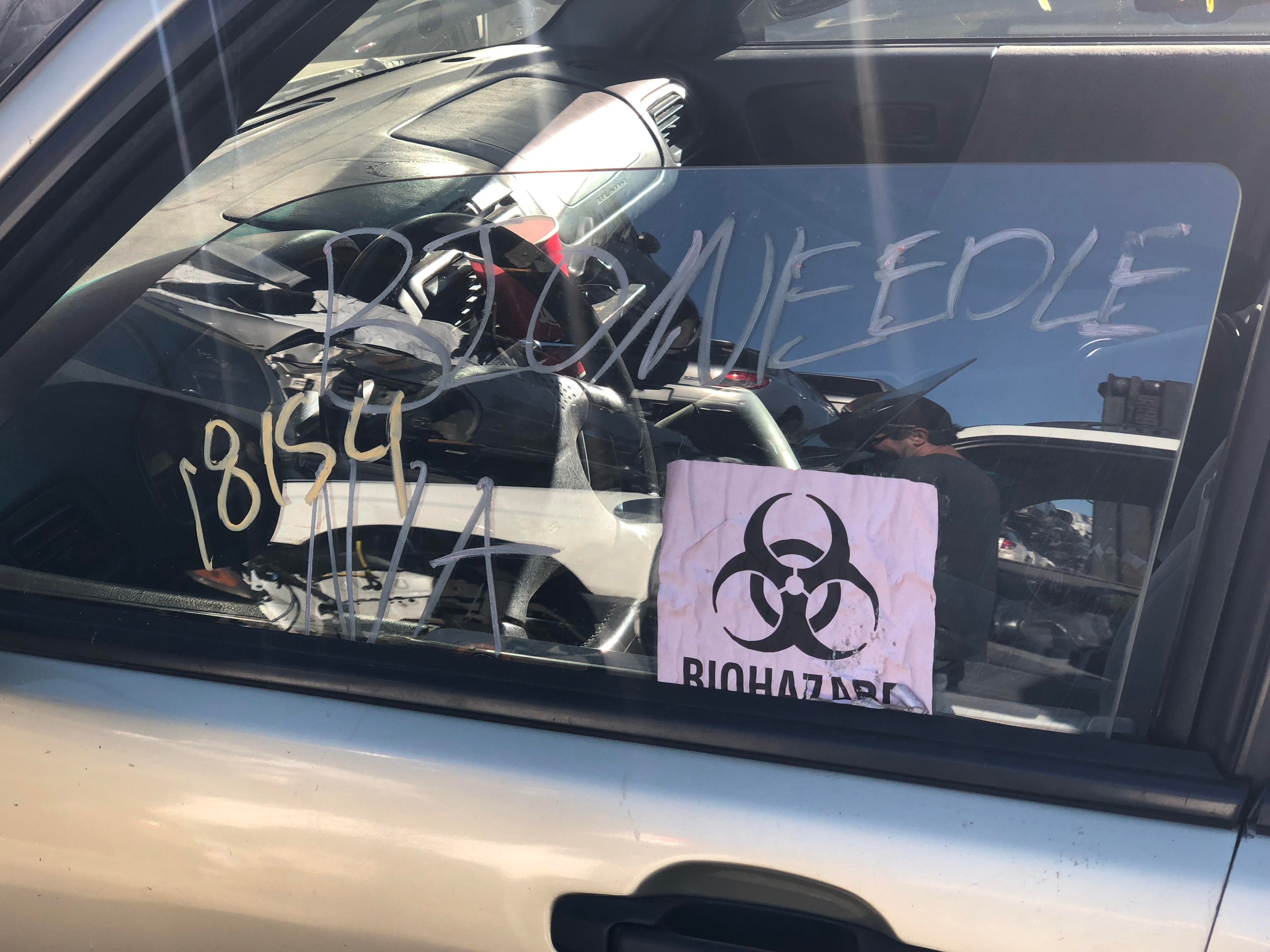 Detail Biohazard Sticker On Car Nomer 3