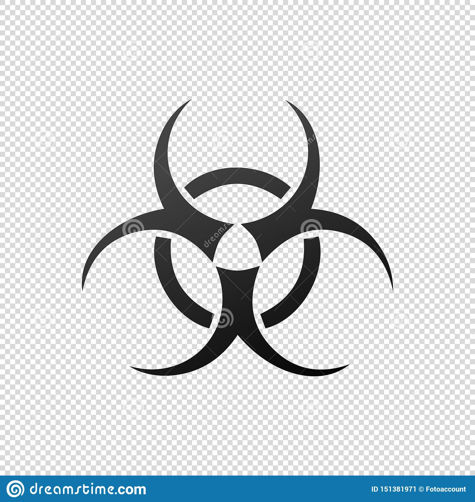 Download Biohazard Symbol No Background Nomer 48