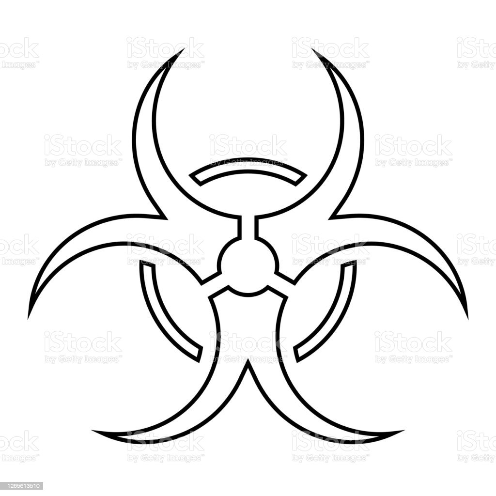 Detail Biohazard Symbol Outline Nomer 2