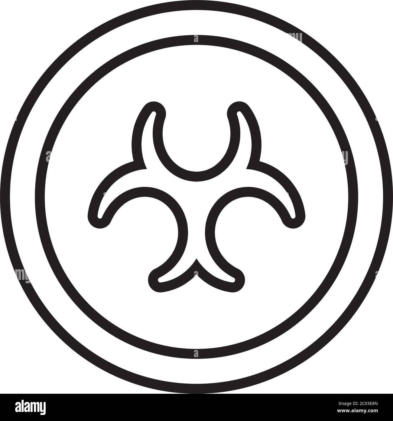 Detail Biohazard Symbol Outline Nomer 42