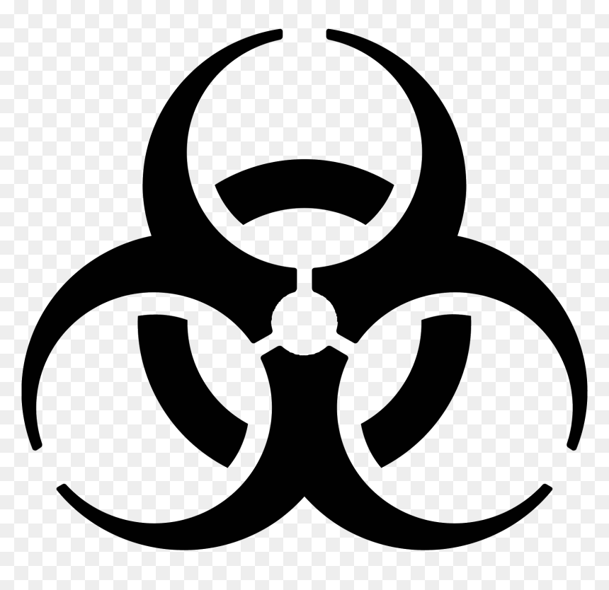 Detail Biohazard Symbol Transparent Nomer 9