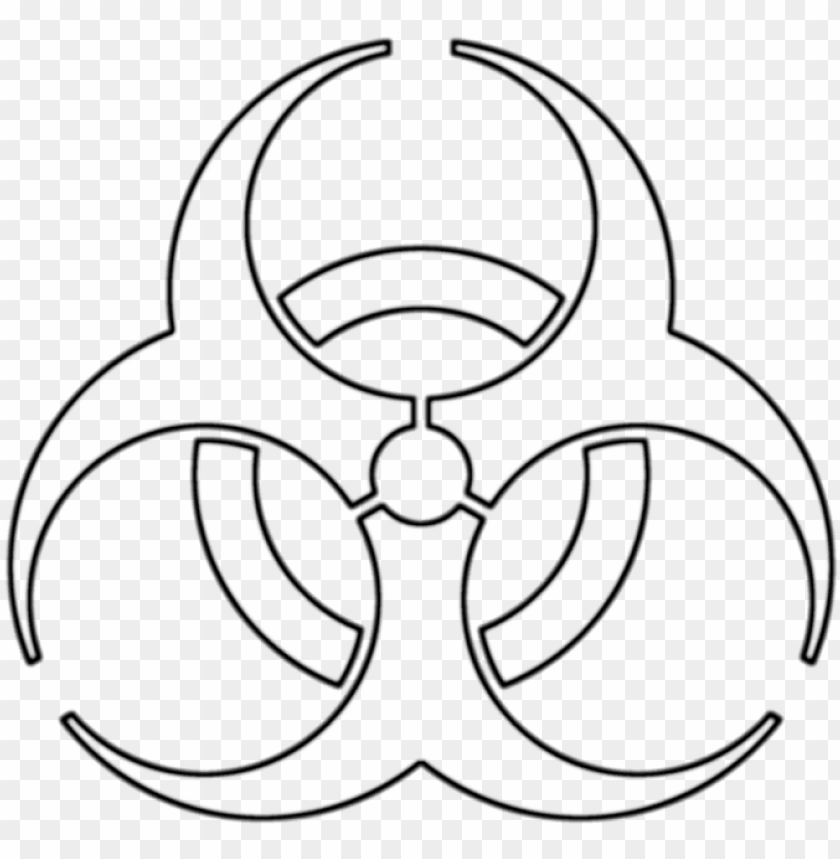 Detail Biohazard Symbol Transparent Nomer 43