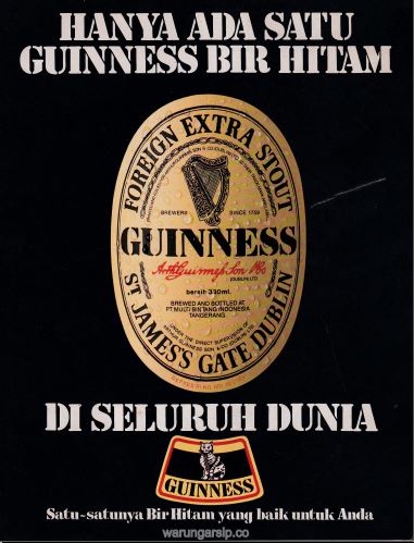 Detail Bir Hitam Guinness Nomer 55