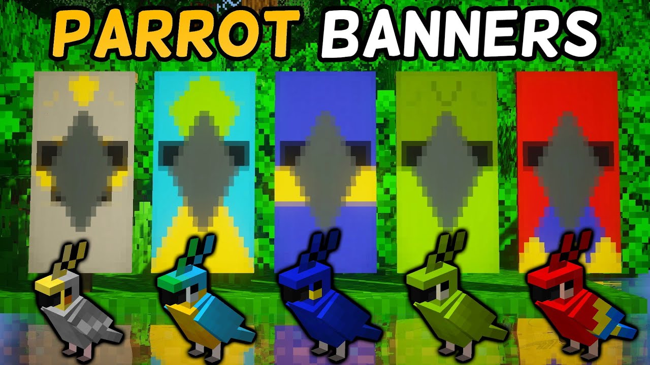 Detail Bird Banner Minecraft Nomer 9