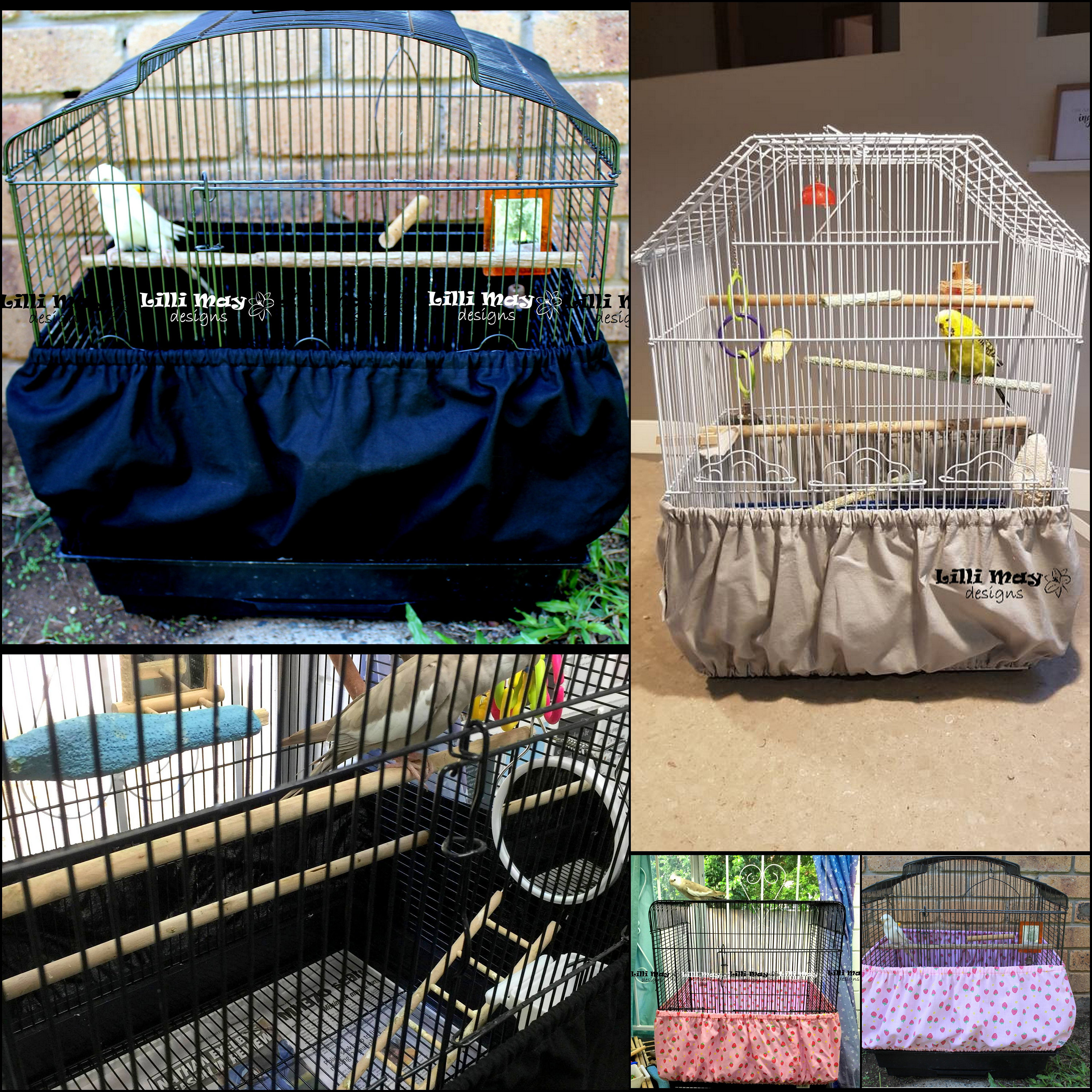 Detail Bird Cage Apron Nomer 5