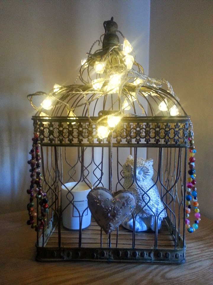 Detail Bird Cage With Fairy Lights Nomer 45