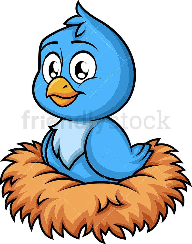 Detail Bird In A Nest Clipart Nomer 2