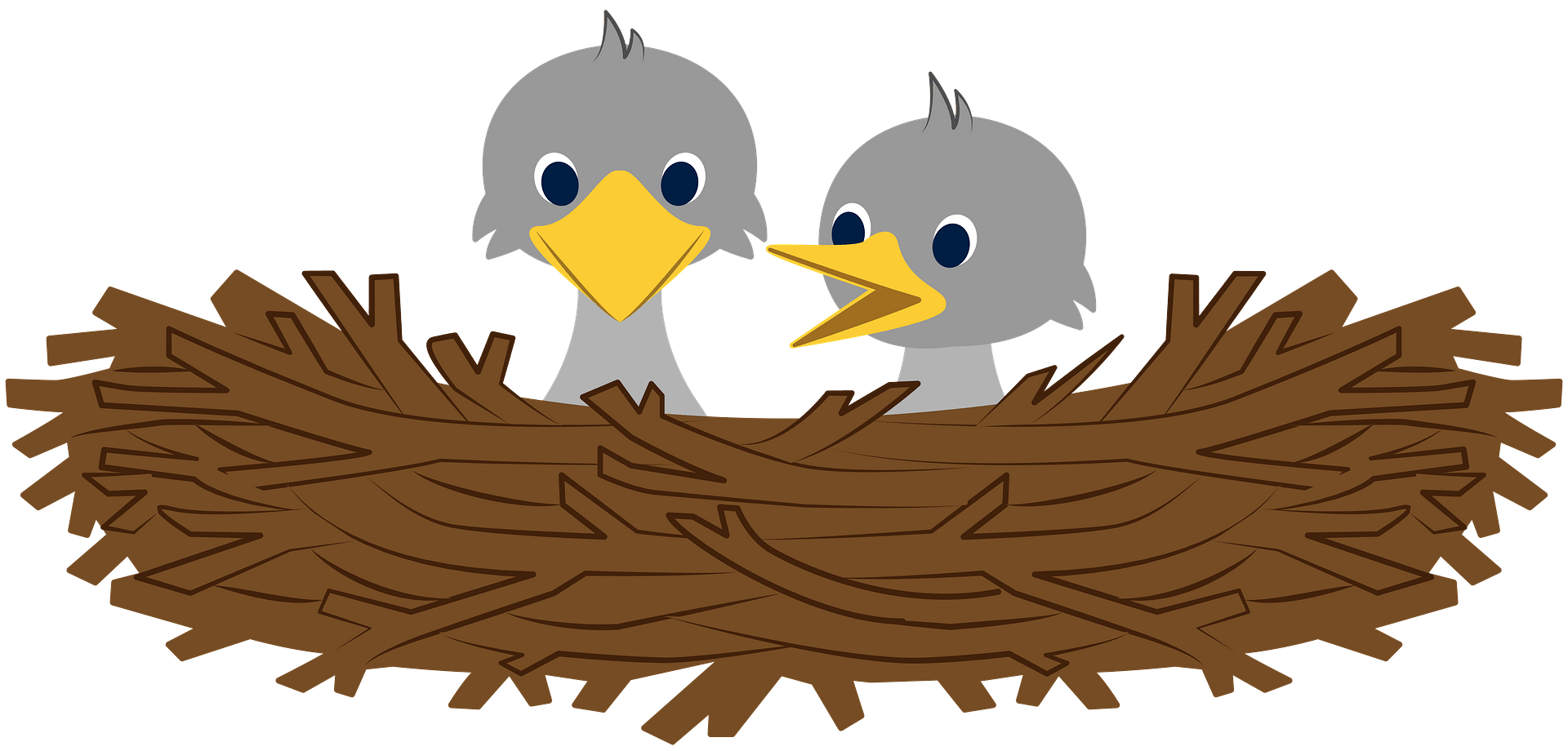 Detail Bird In A Nest Clipart Nomer 6