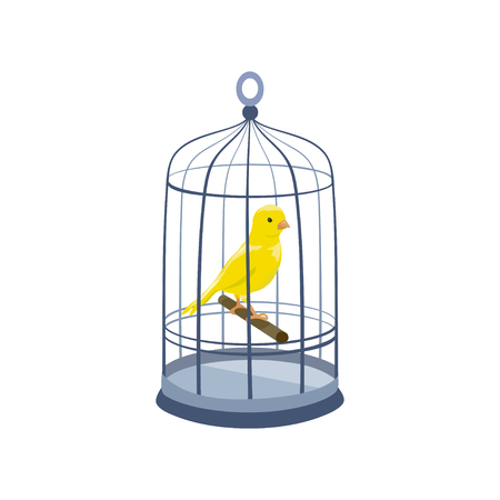 Detail Bird In Cage Clipart Nomer 2