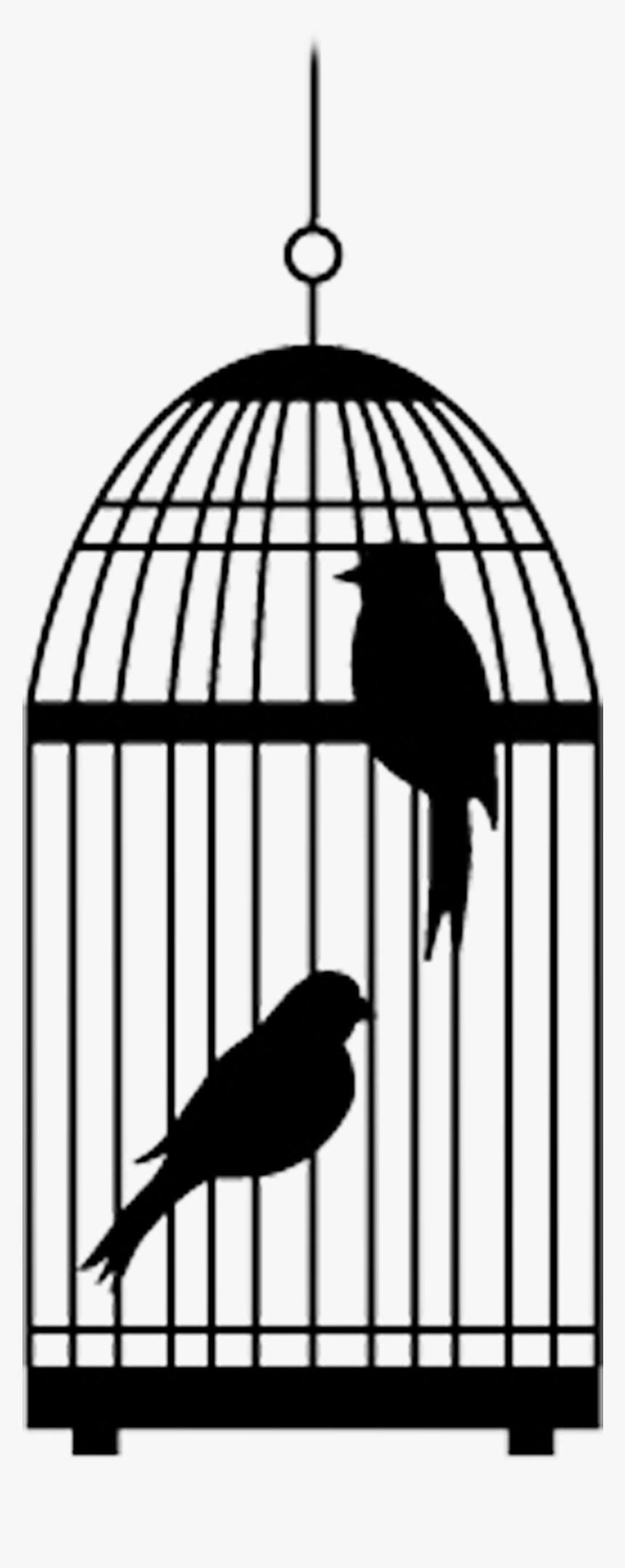 Detail Bird In Cage Clipart Nomer 22