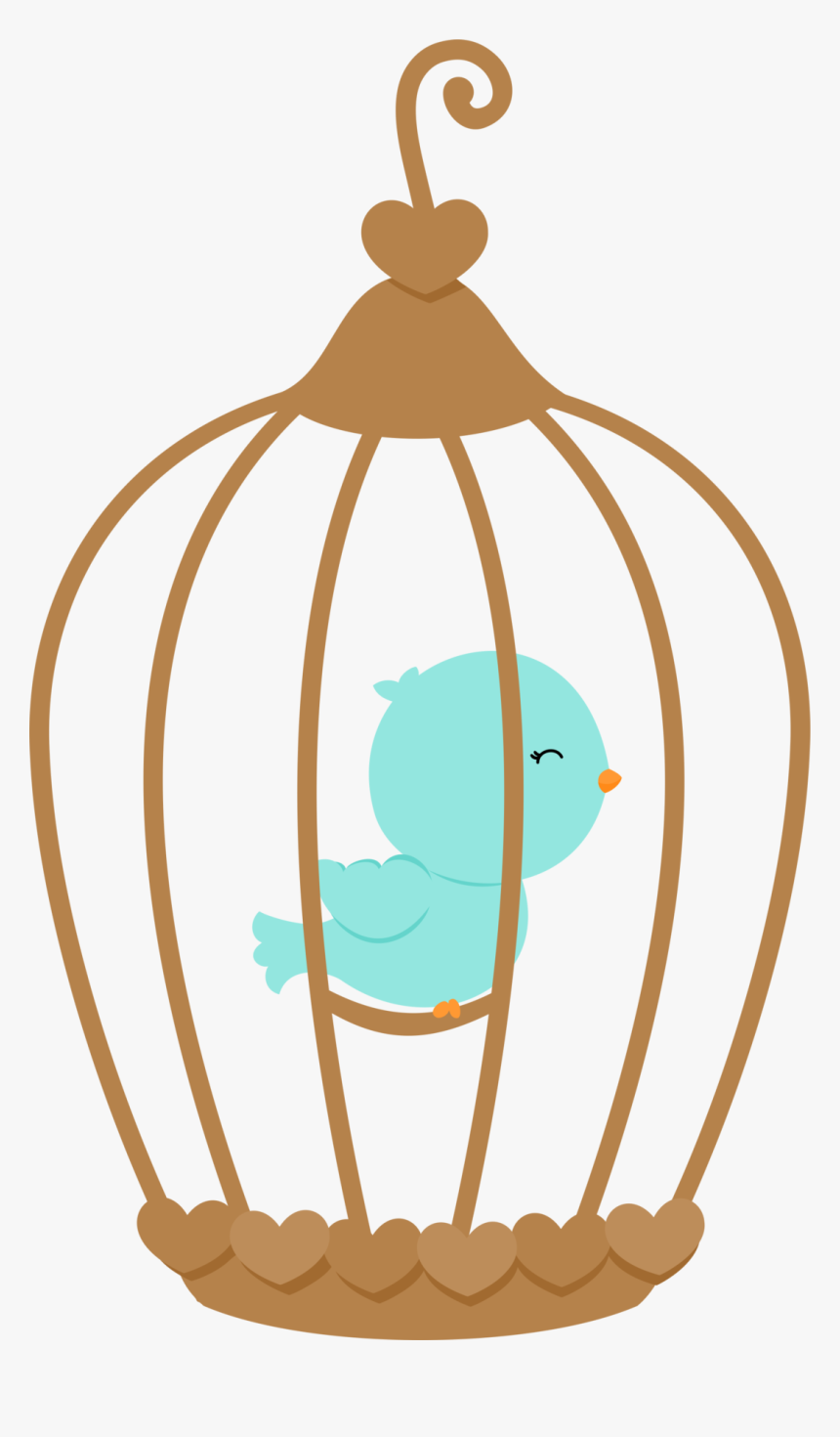 Detail Bird In Cage Clipart Nomer 34