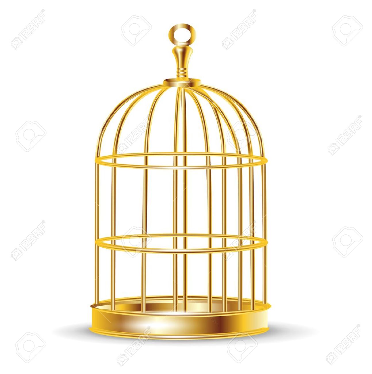 Detail Bird In Cage Clipart Nomer 49