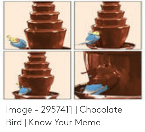 Detail Bird In Chocolate Fountain Meme Nomer 34