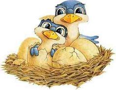 Detail Birds In A Nest Clipart Nomer 51