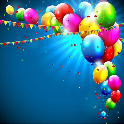 Detail Birthday Balloon Background Images Nomer 24