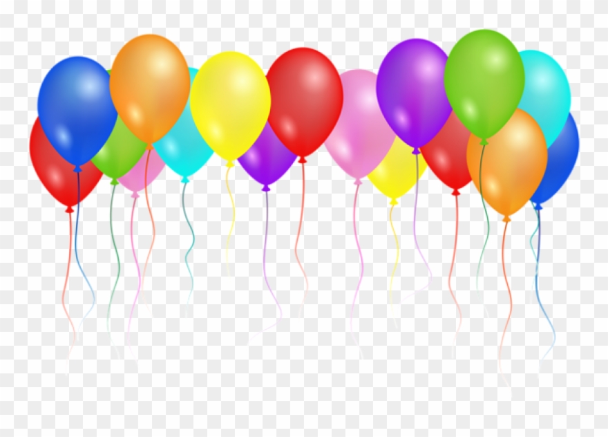 Detail Birthday Balloons Png Transparent Nomer 3