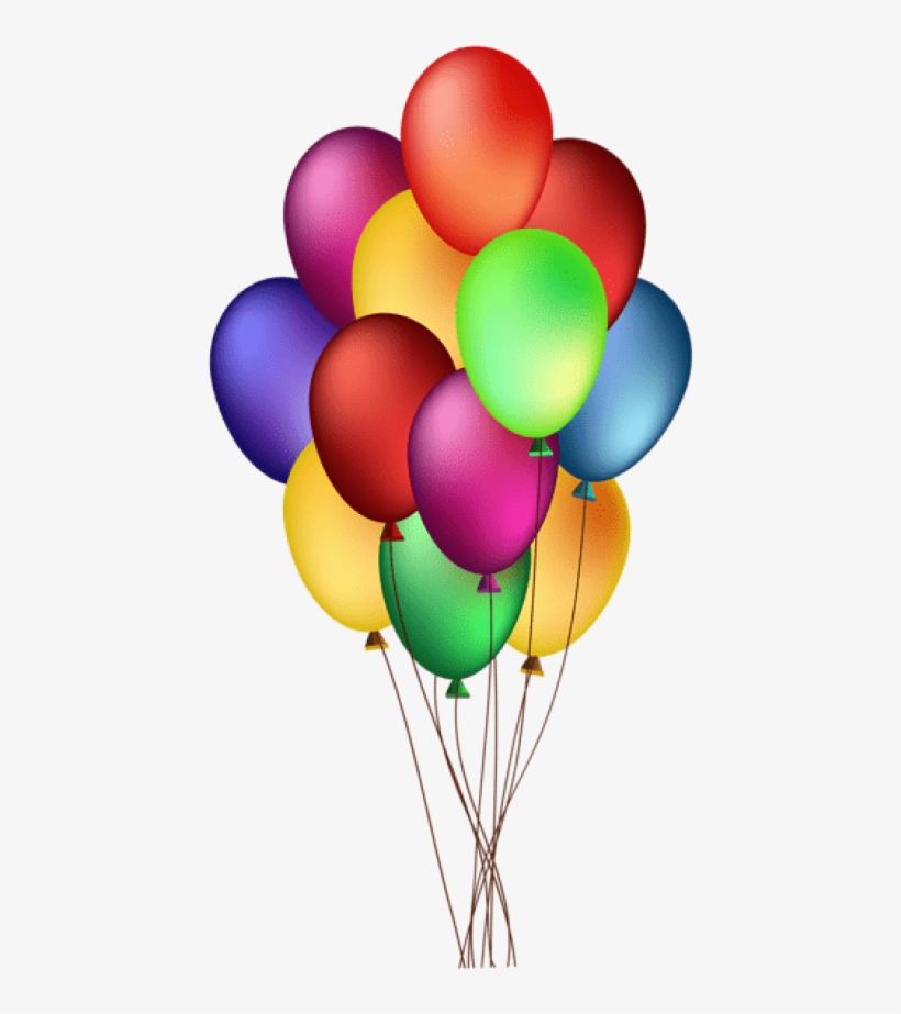 Detail Birthday Balloons Png Transparent Nomer 42