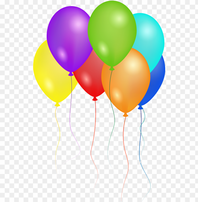 Detail Birthday Balloons Png Transparent Nomer 7