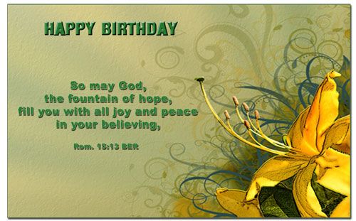 Detail Birthday Bible Quotes Nomer 4