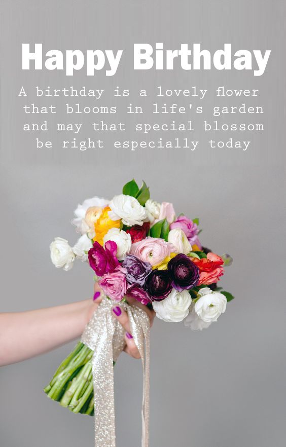 Detail Birthday Bouquet Flowers Images Nomer 48