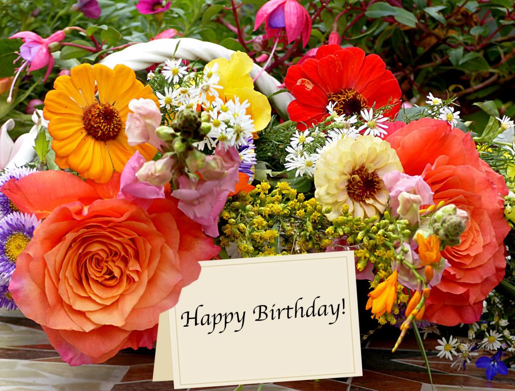 Detail Birthday Bouquet Flowers Images Nomer 58