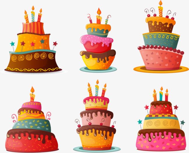 Detail Birthday Cake Cartoon Png Nomer 28