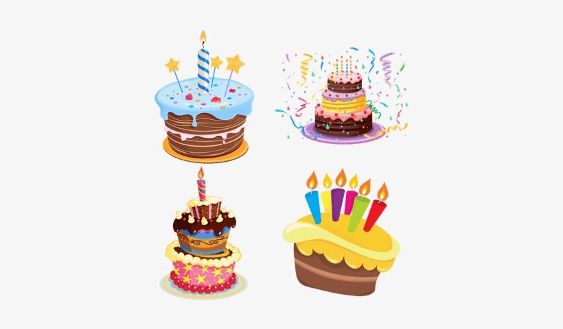 Download Birthday Cake Cartoon Png Nomer 34