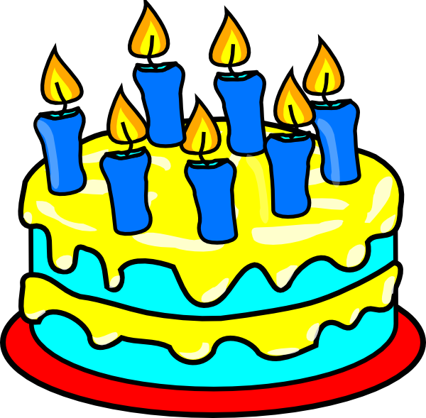 Detail Birthday Cake Clipart Nomer 55