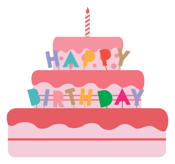 Detail Birthday Cake Clipart Transparent Background Nomer 13