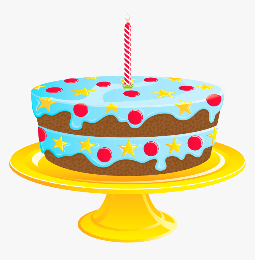 Detail Birthday Cake Clipart Transparent Background Nomer 2