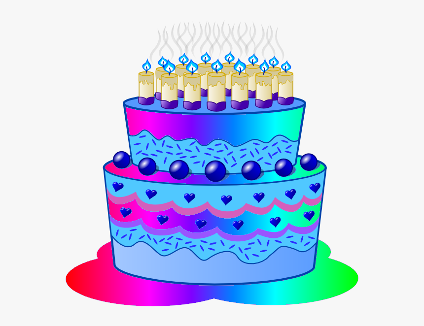 Detail Birthday Cake Clipart Transparent Background Nomer 20