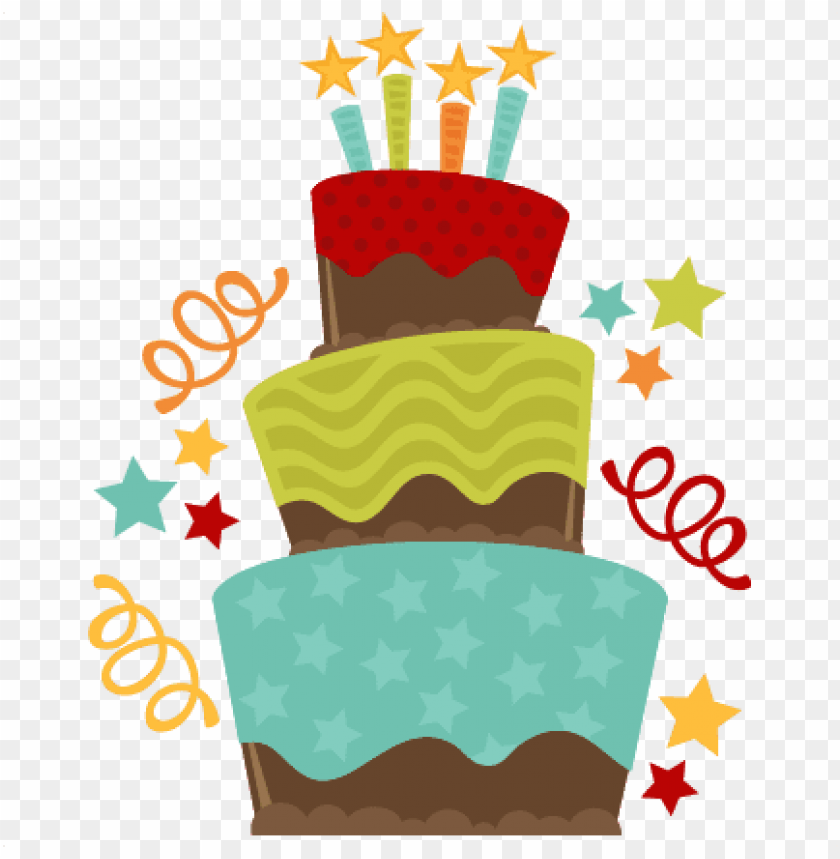 Detail Birthday Cake Clipart Transparent Background Nomer 34