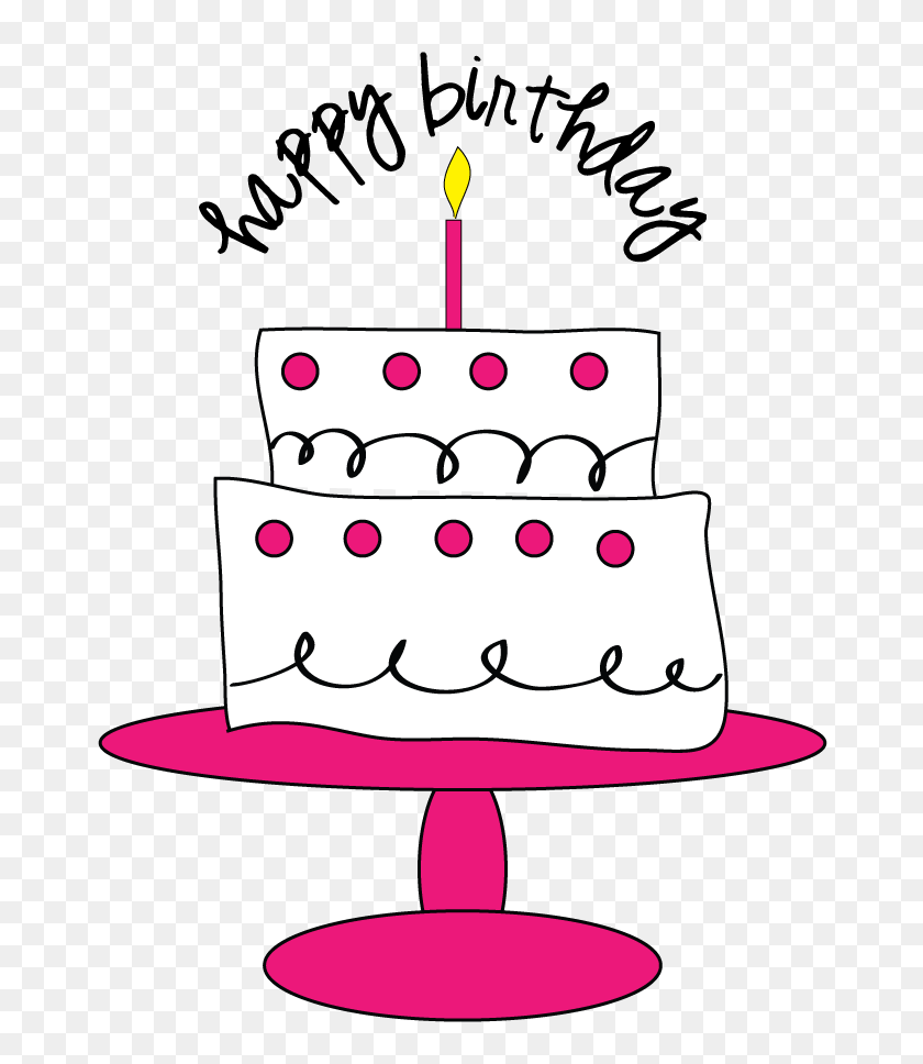 Detail Birthday Cake Clipart Transparent Background Nomer 40