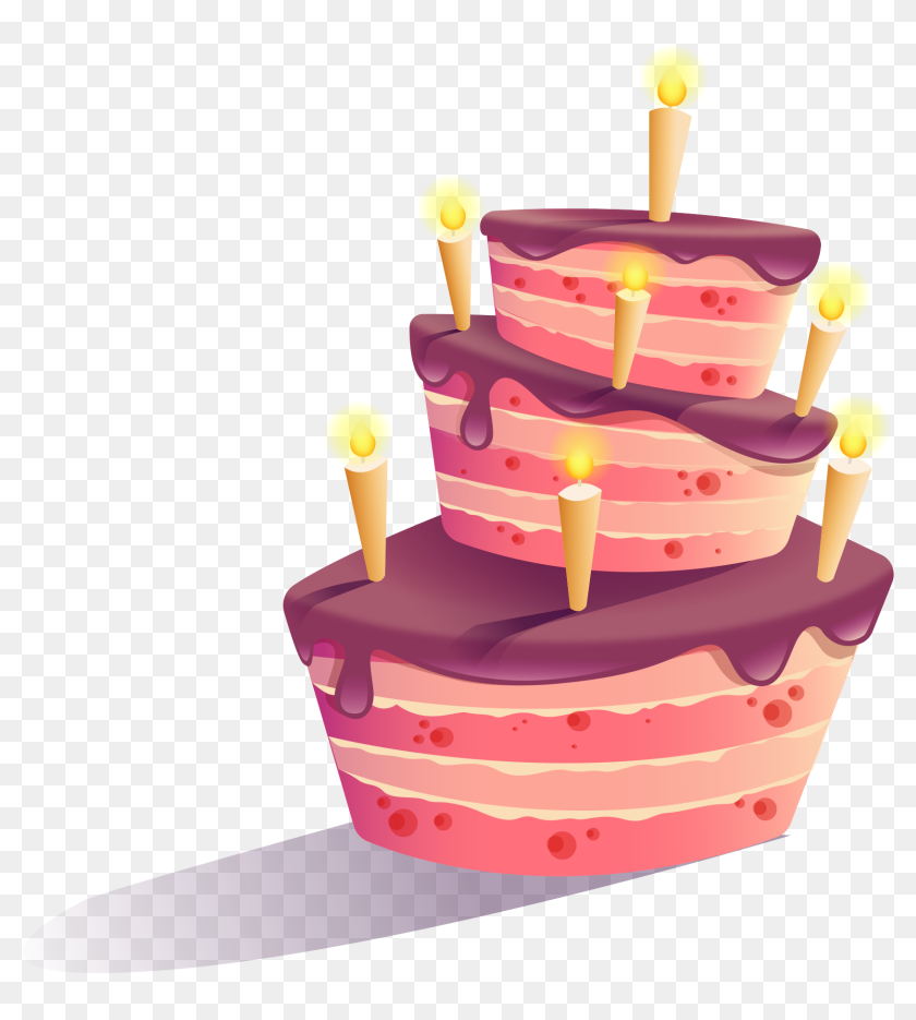 Detail Birthday Cake Clipart Transparent Background Nomer 6