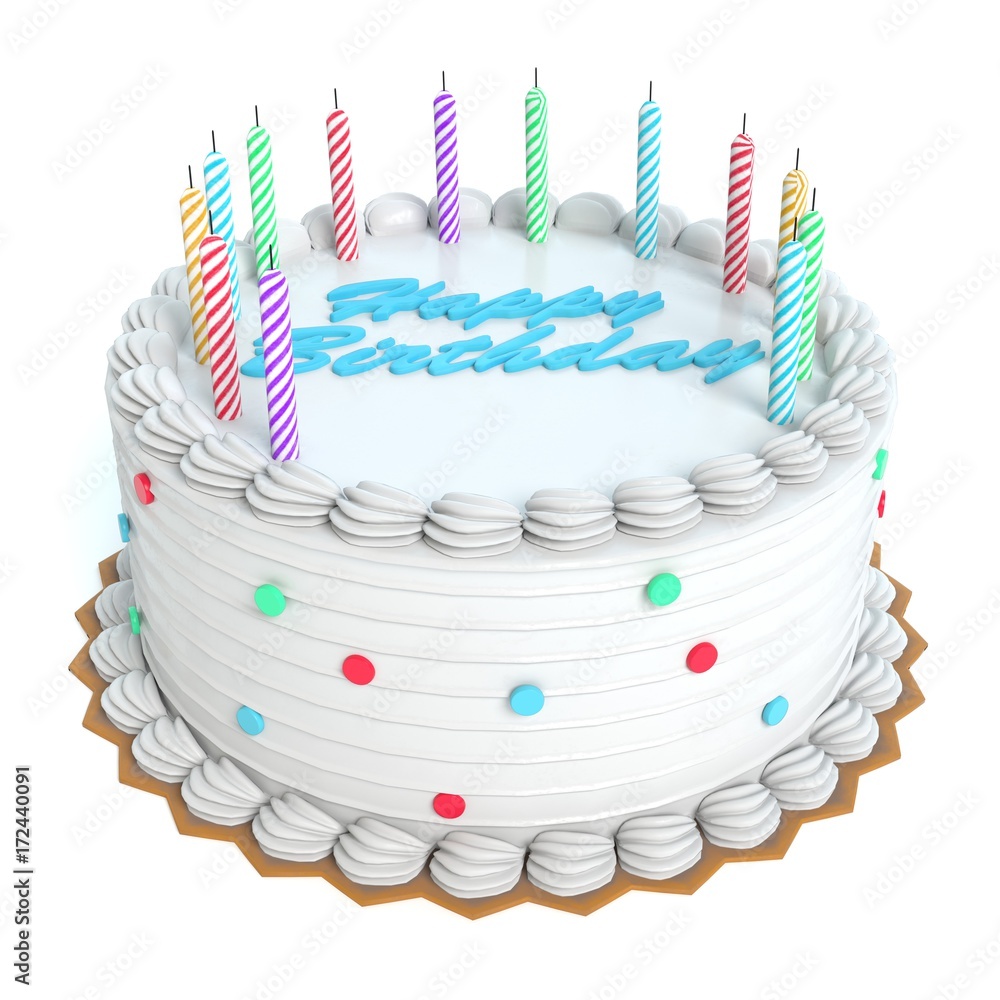 Detail Birthday Cake Stock Photo Nomer 23