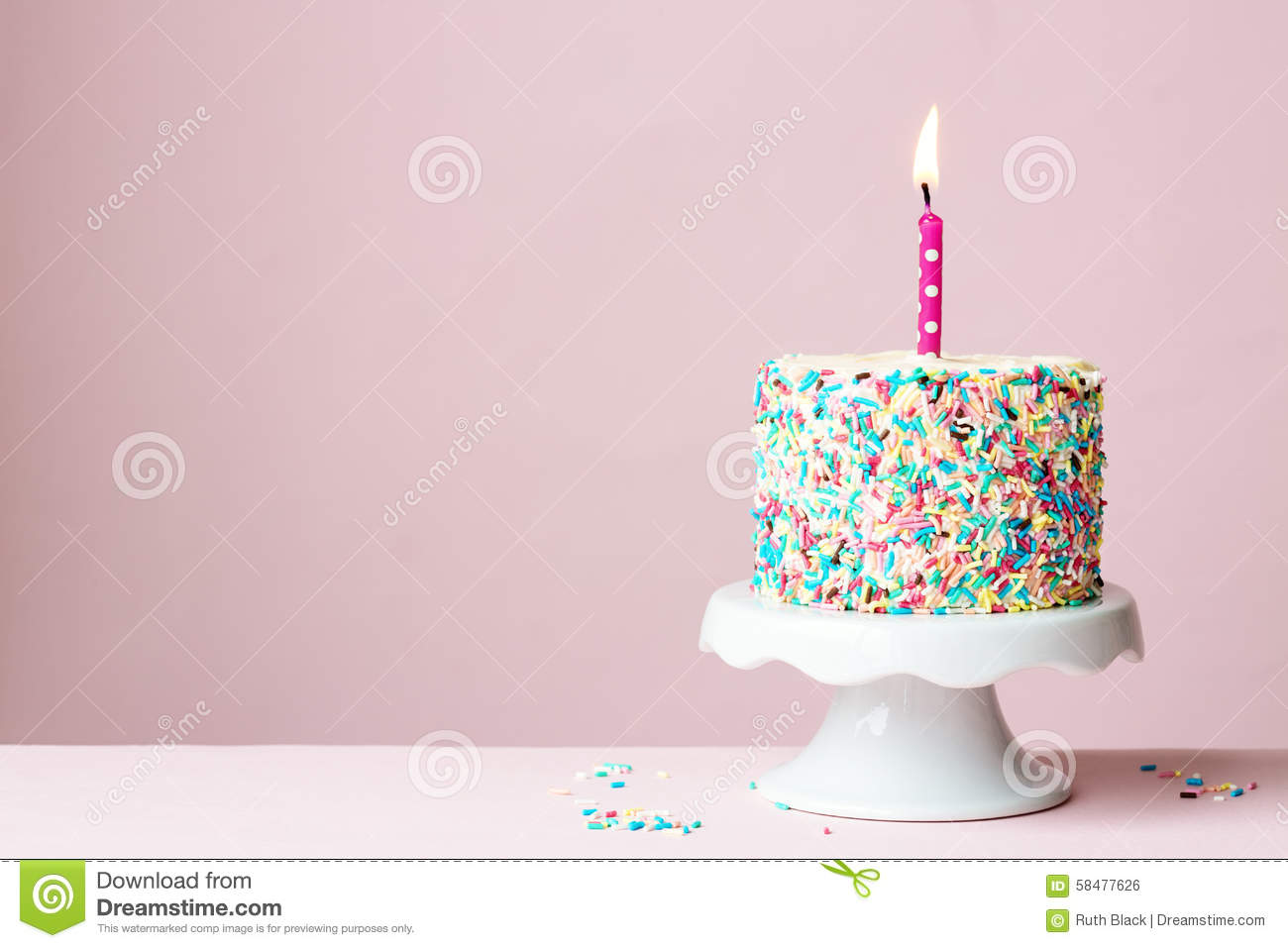 Detail Birthday Cake Stock Photo Nomer 9