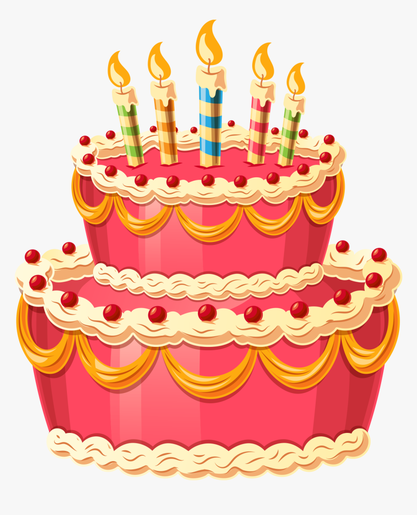 Detail Birthday Cake Transparent Nomer 2