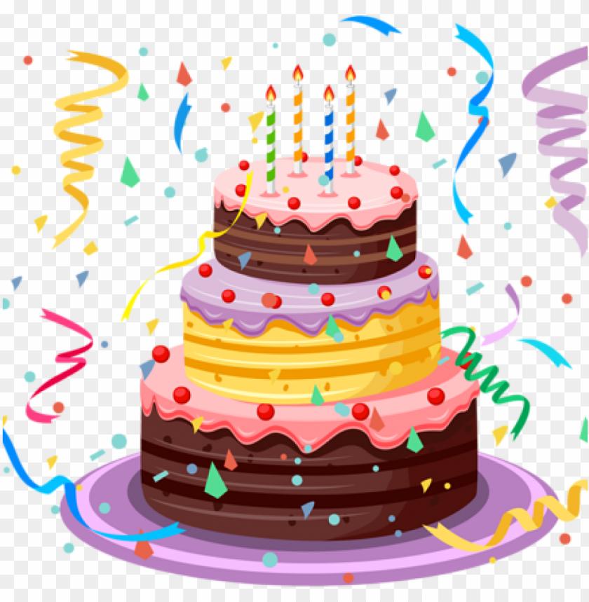 Detail Birthday Cake Transparent Nomer 7
