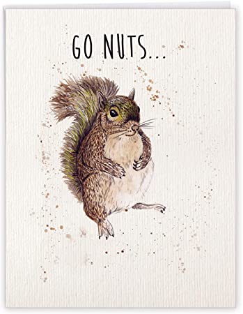 Detail Birthday Card Squirrel Nuts Nomer 10