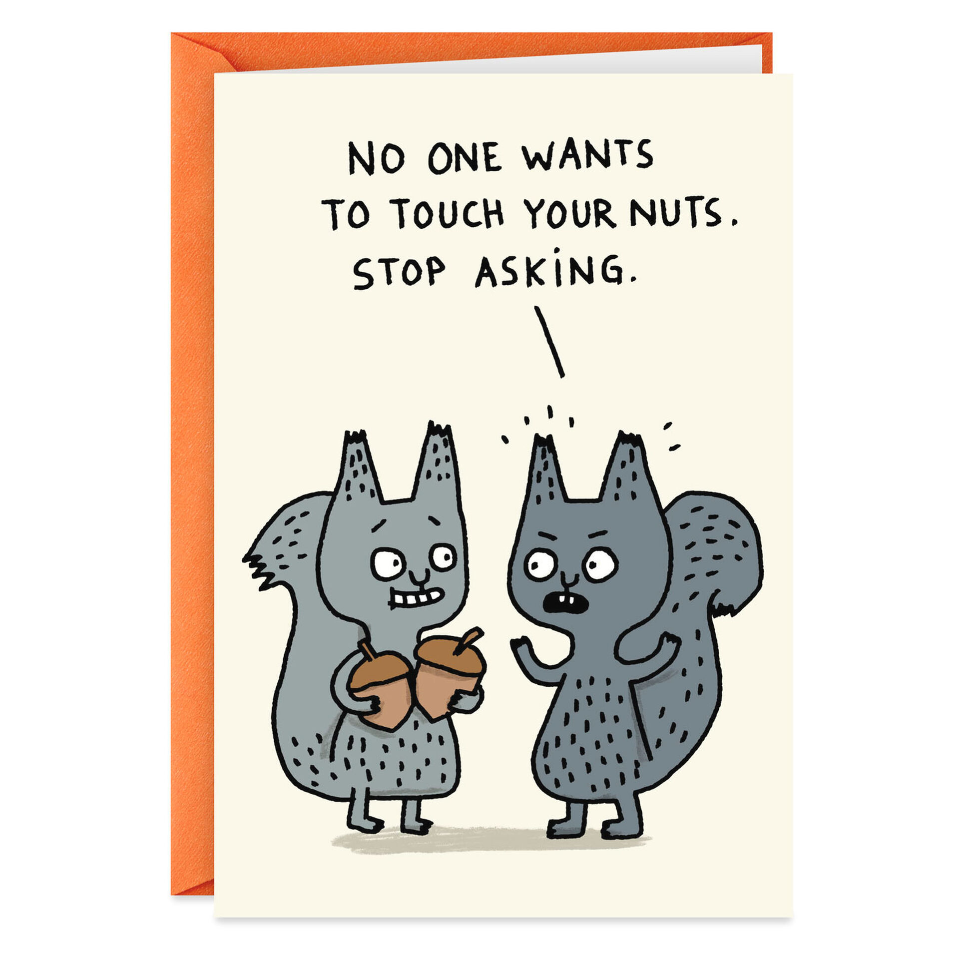 Detail Birthday Card Squirrel Nuts Nomer 28