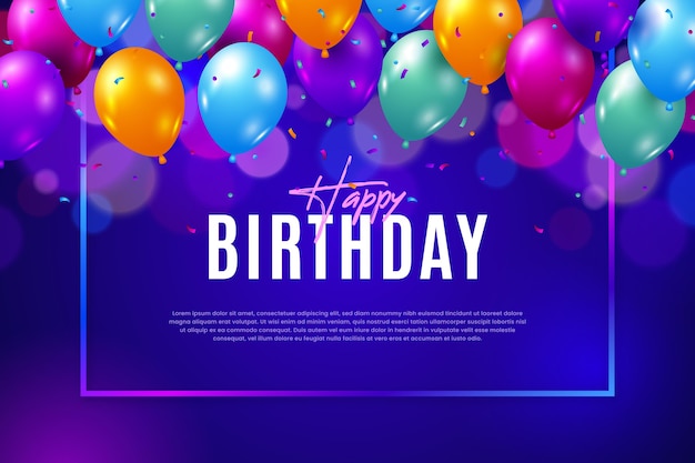 Detail Birthday Design Nomer 9