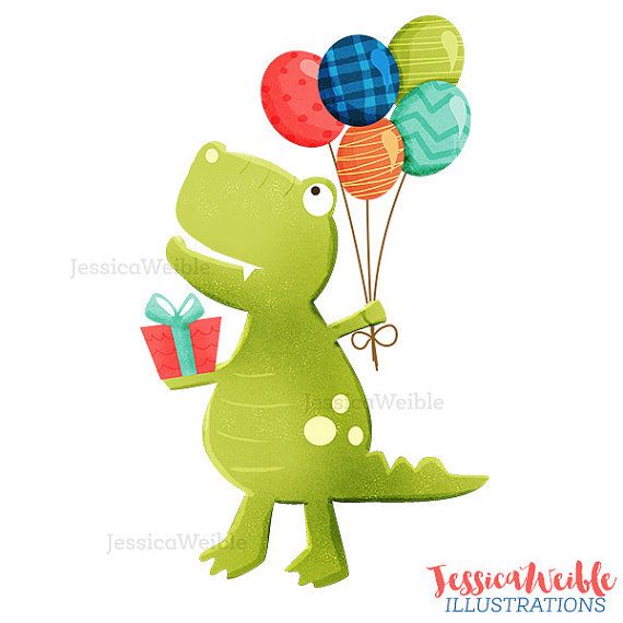 Detail Birthday Dinosaur Clipart Nomer 17