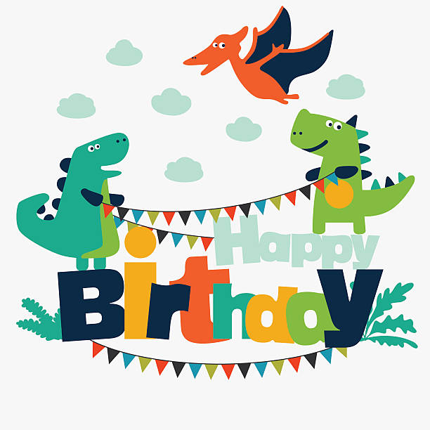 Detail Birthday Dinosaur Clipart Nomer 6